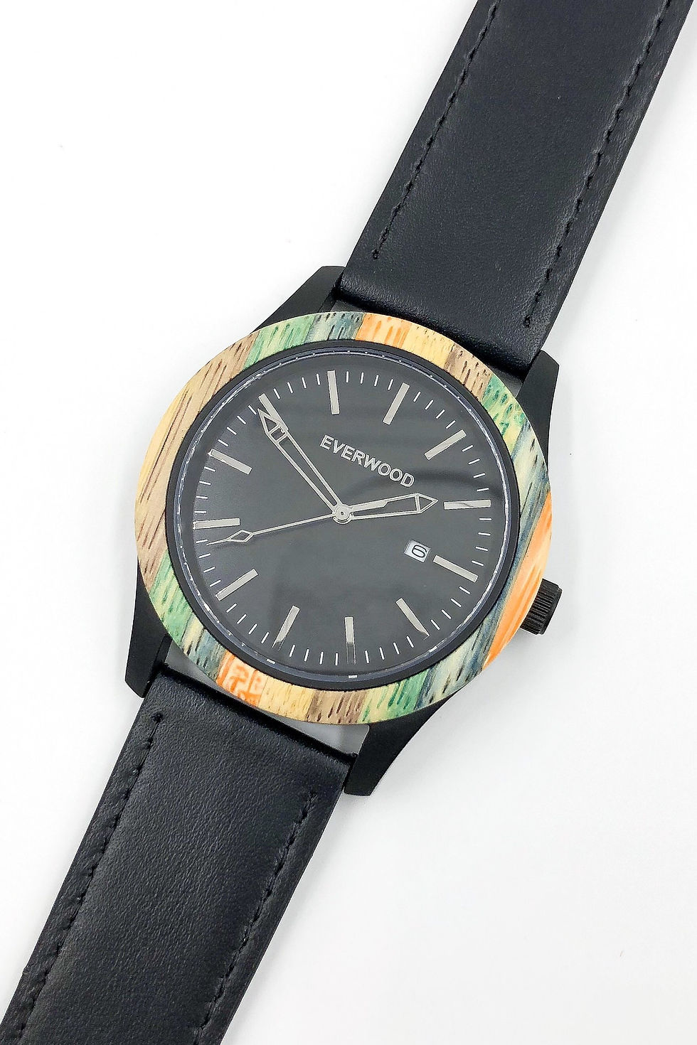 Miniatura: Inverness - Multi Bamboo & Black Leather