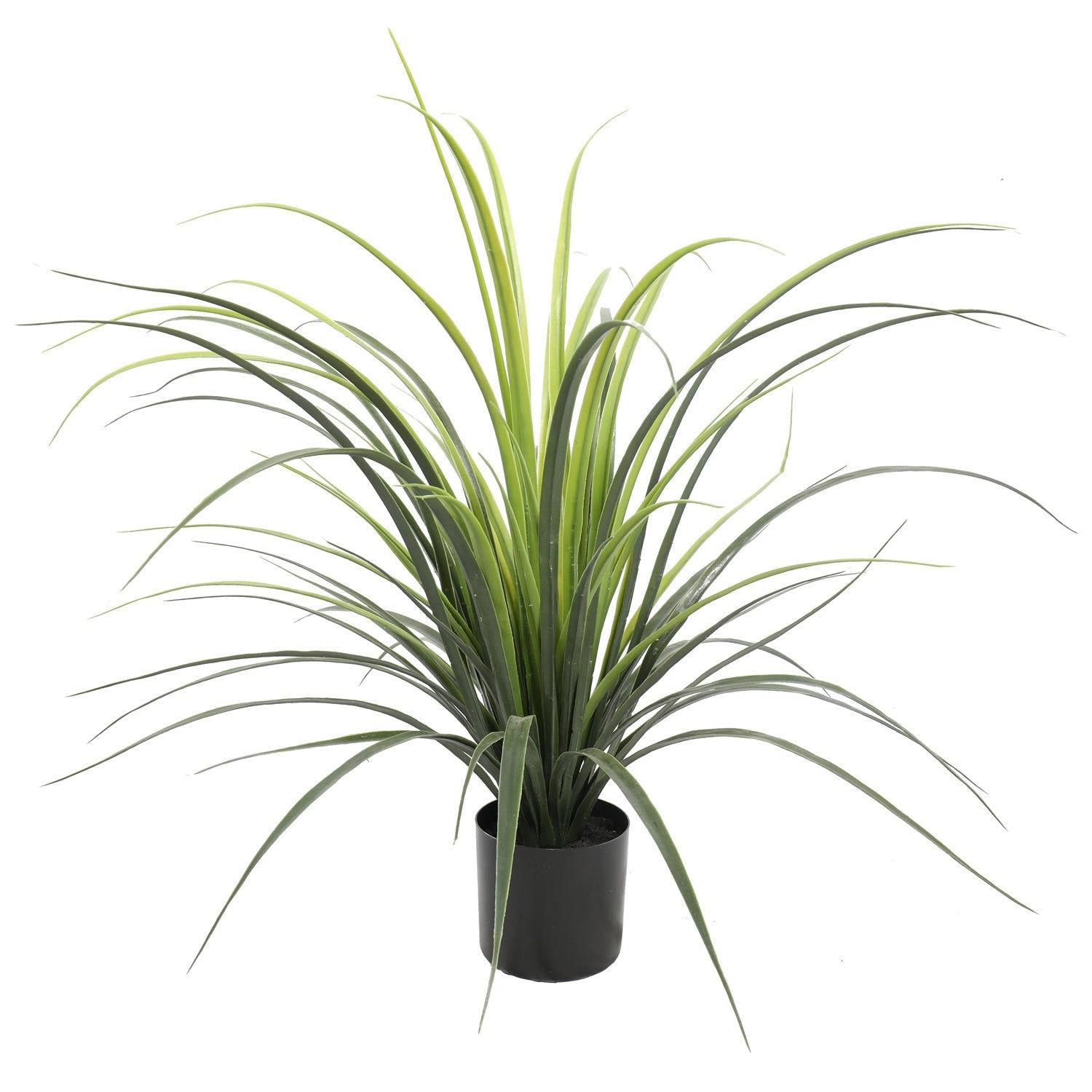 Potted Artificial Long Grass (Yucca Grass), 75cm UV Resistant