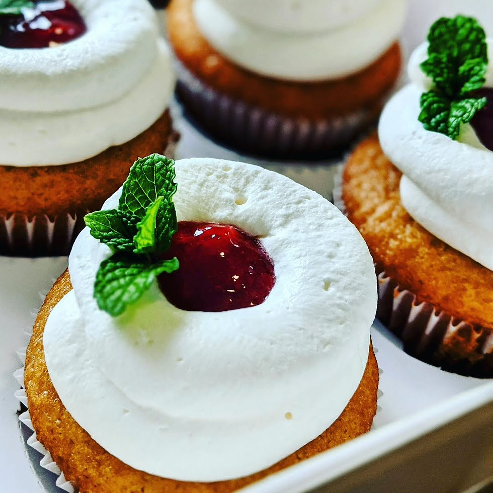 Strawberry Shortcake Cupcake