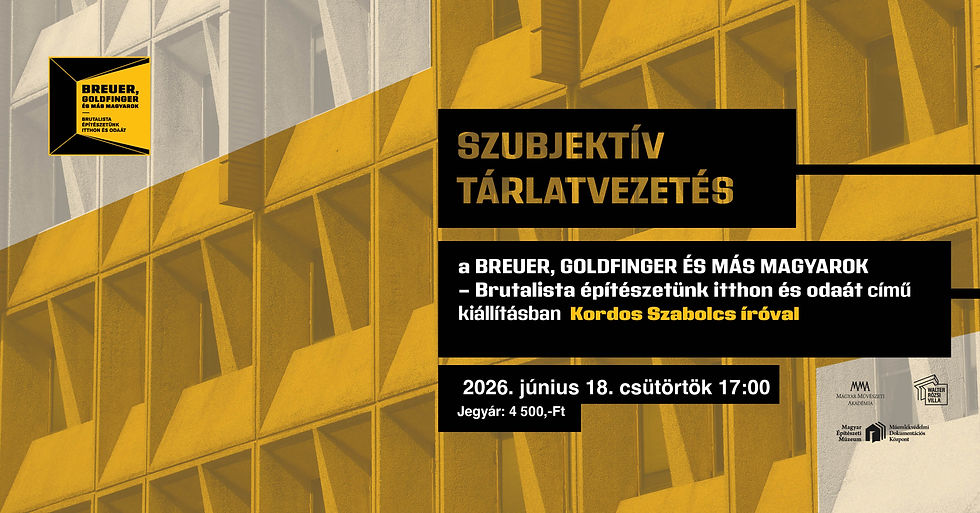 Kordos Szabolcs szubjektív tárlatvezetése