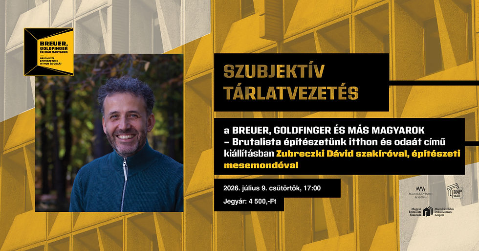 Zubreczki Dávid szubjektív tárlatvezetése