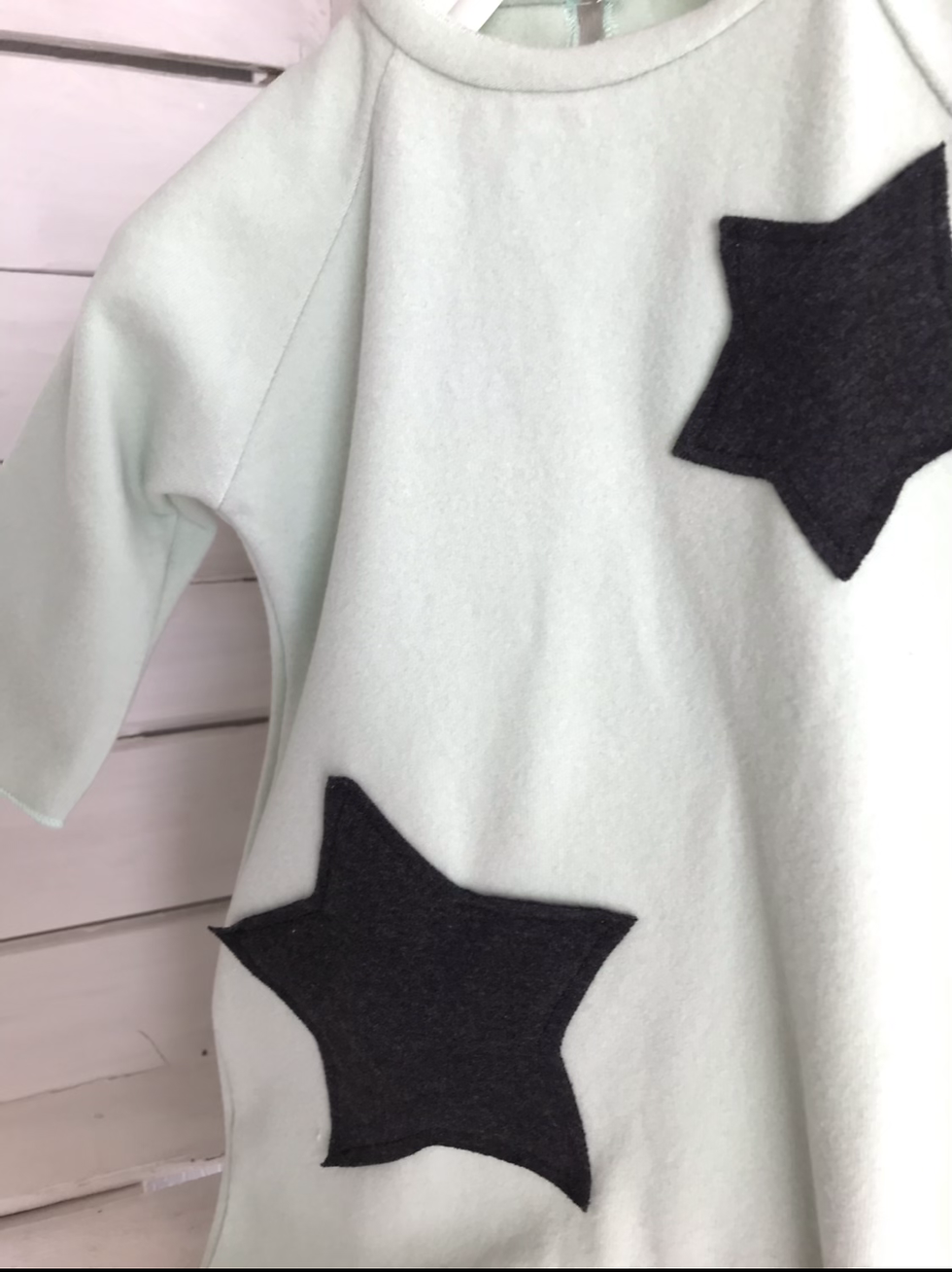 Miniatura: Tutina unisex 4 stelle (color pistacchio)