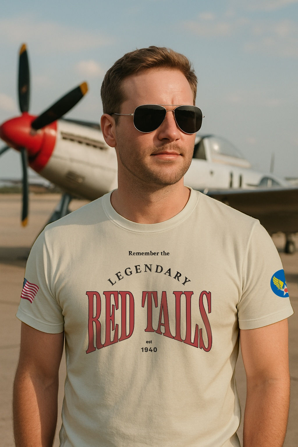 Red Tails Memorial Shirt