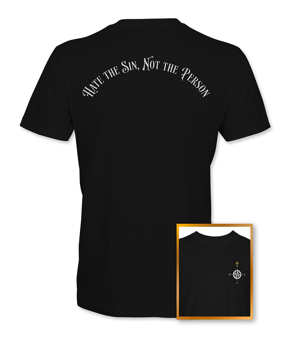 Thumbnail: Hate the Sin, Not the Person Christian T-Shirt
