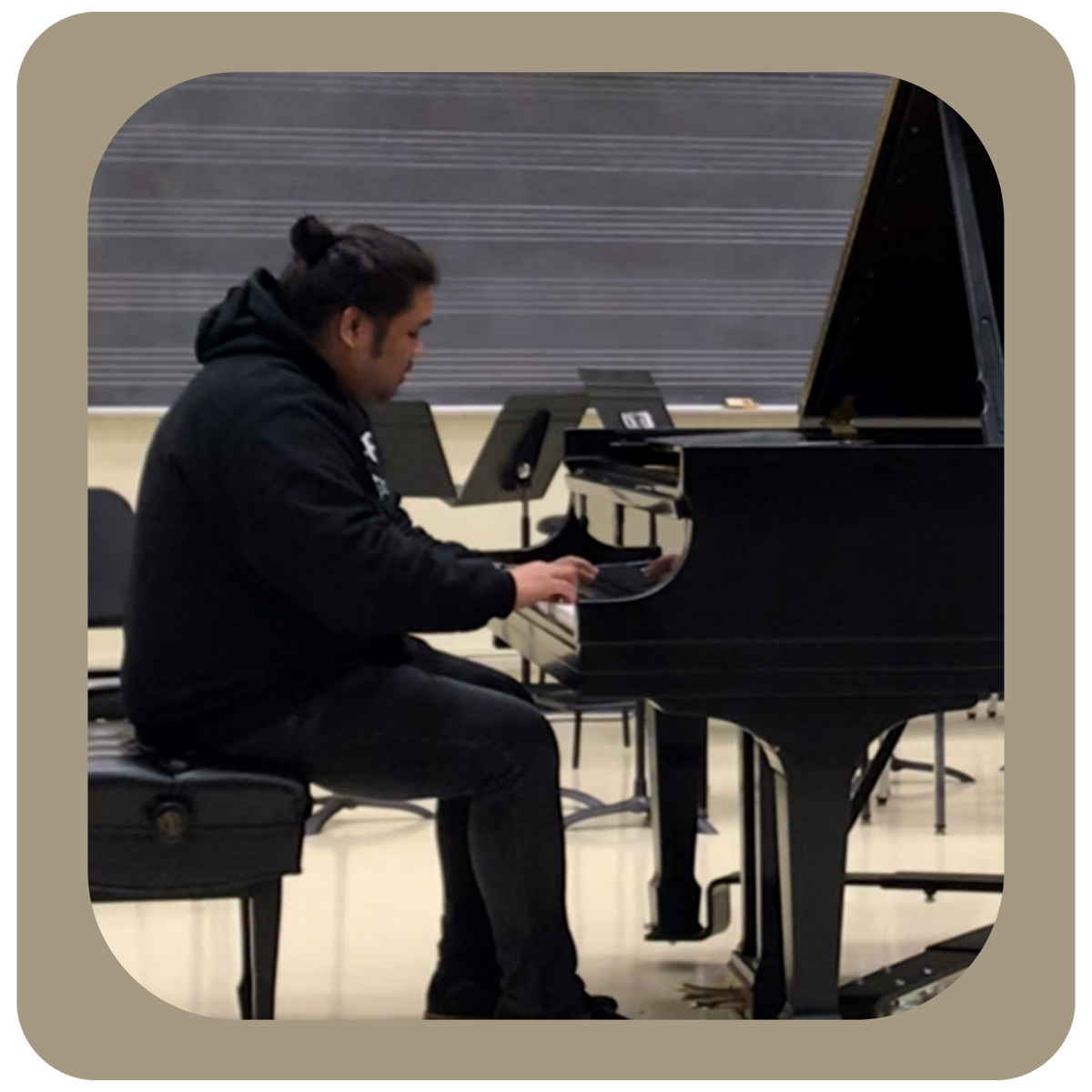 The Piano Studio by Gian Carlo