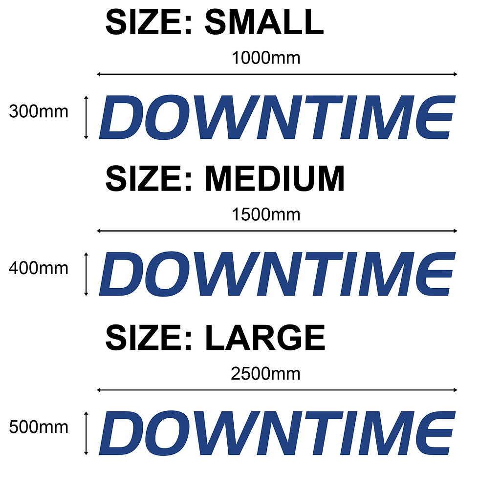 Thumbnail: BOAT NAME STICKERS - SMALL