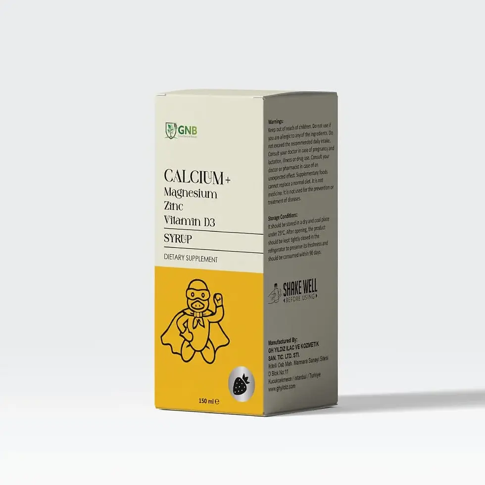 GNB Calcium+Mg+Zn+D3 Syrup