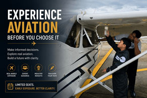 Aviation Workshop for school students - a must experience for aspiring aviators before commitment