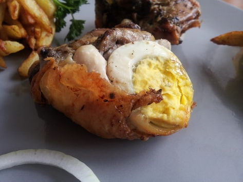 Recette de Poulet aux Oeufs