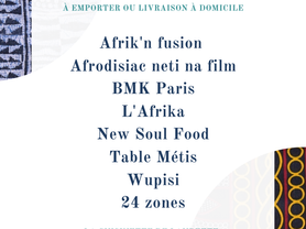 Restaurants Africains qui font de la livraison à domicile en Île de France