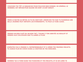 Comment bien attaquer le lundi