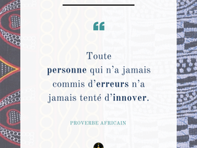 Monday Vibes – Proverbe Africain – Innover