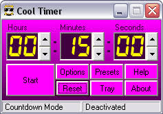 ‘Cool Timer’ software