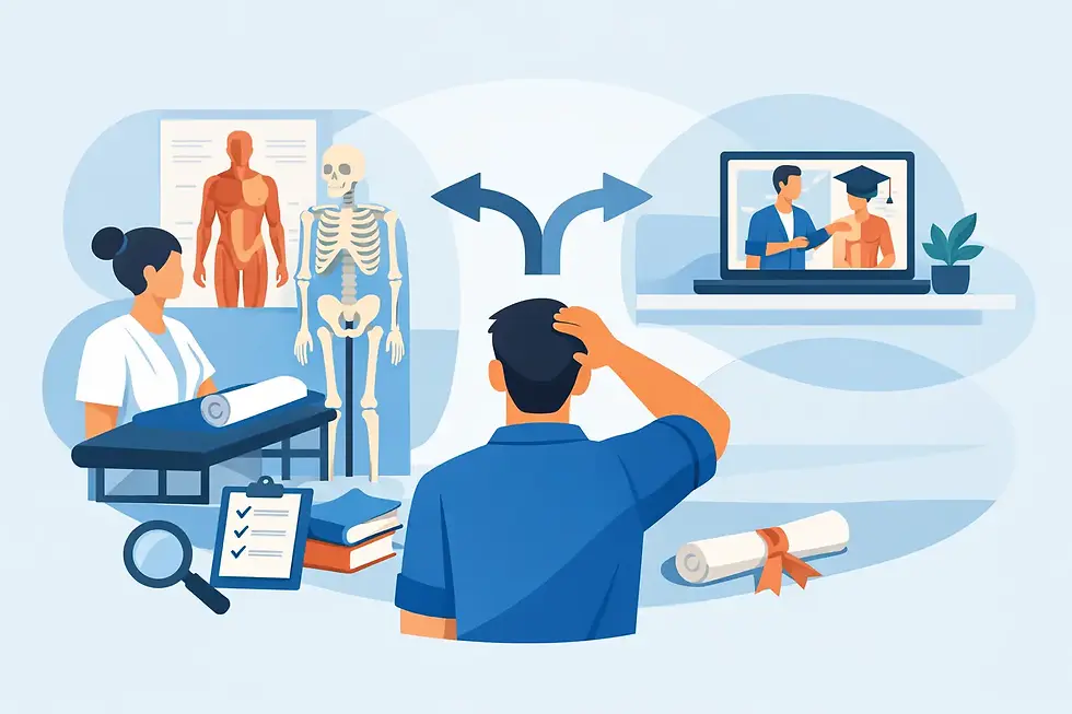 Cursos fisioterapia: como escolher bem