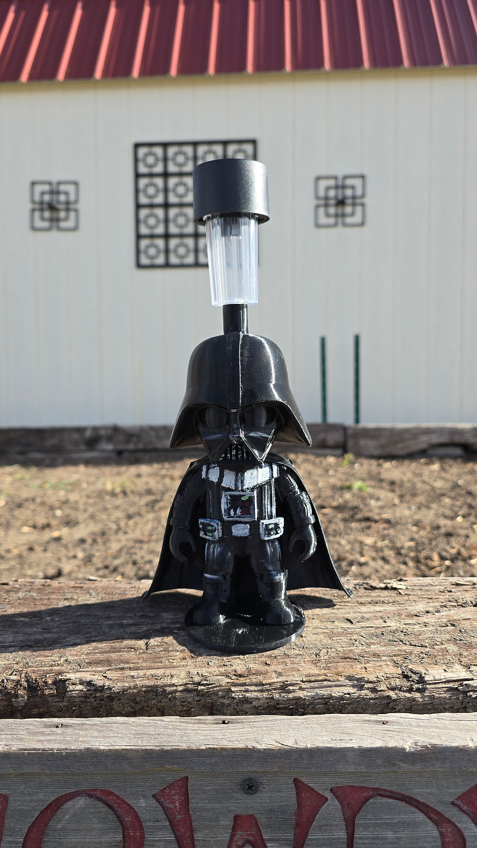 Darth Vader Solar Light