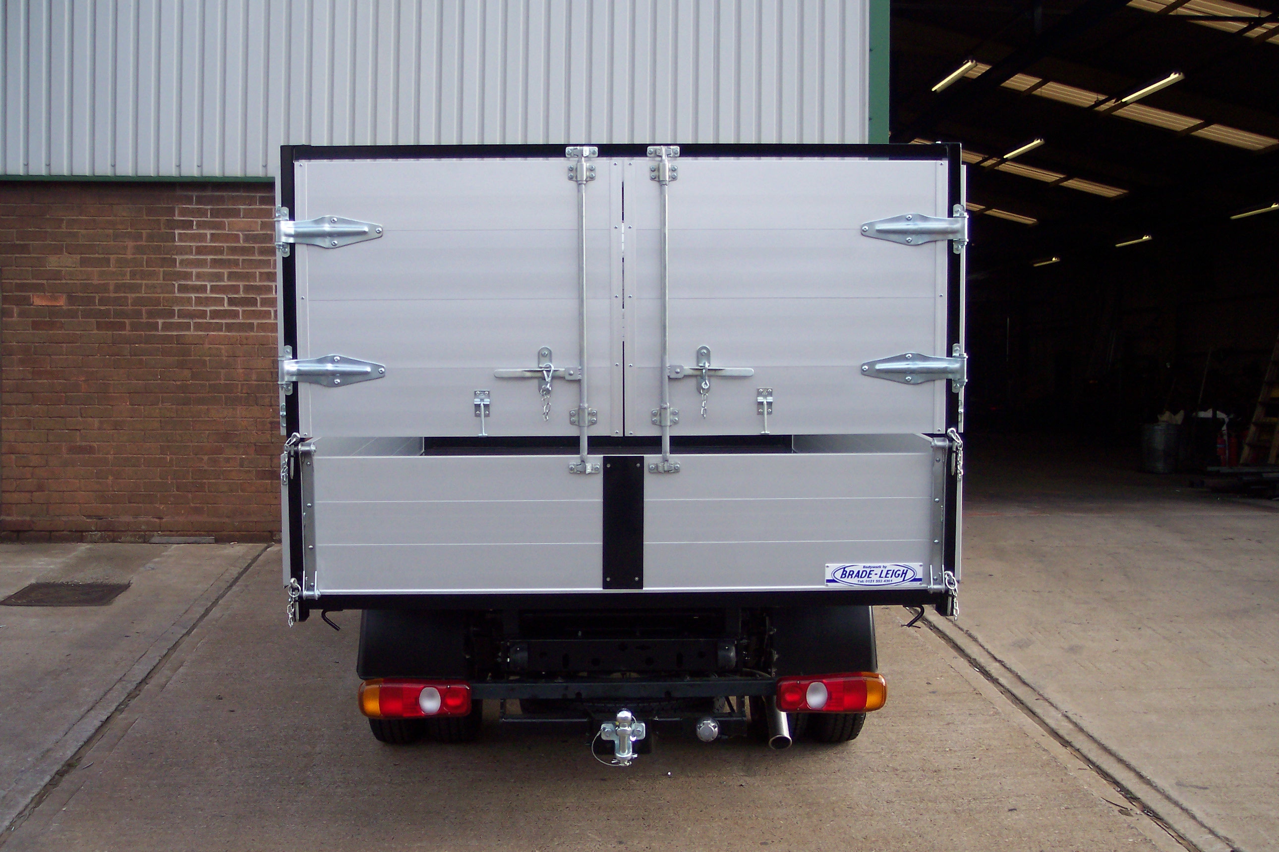 Body Builders Aluminium Steel Tipper Beavertail 