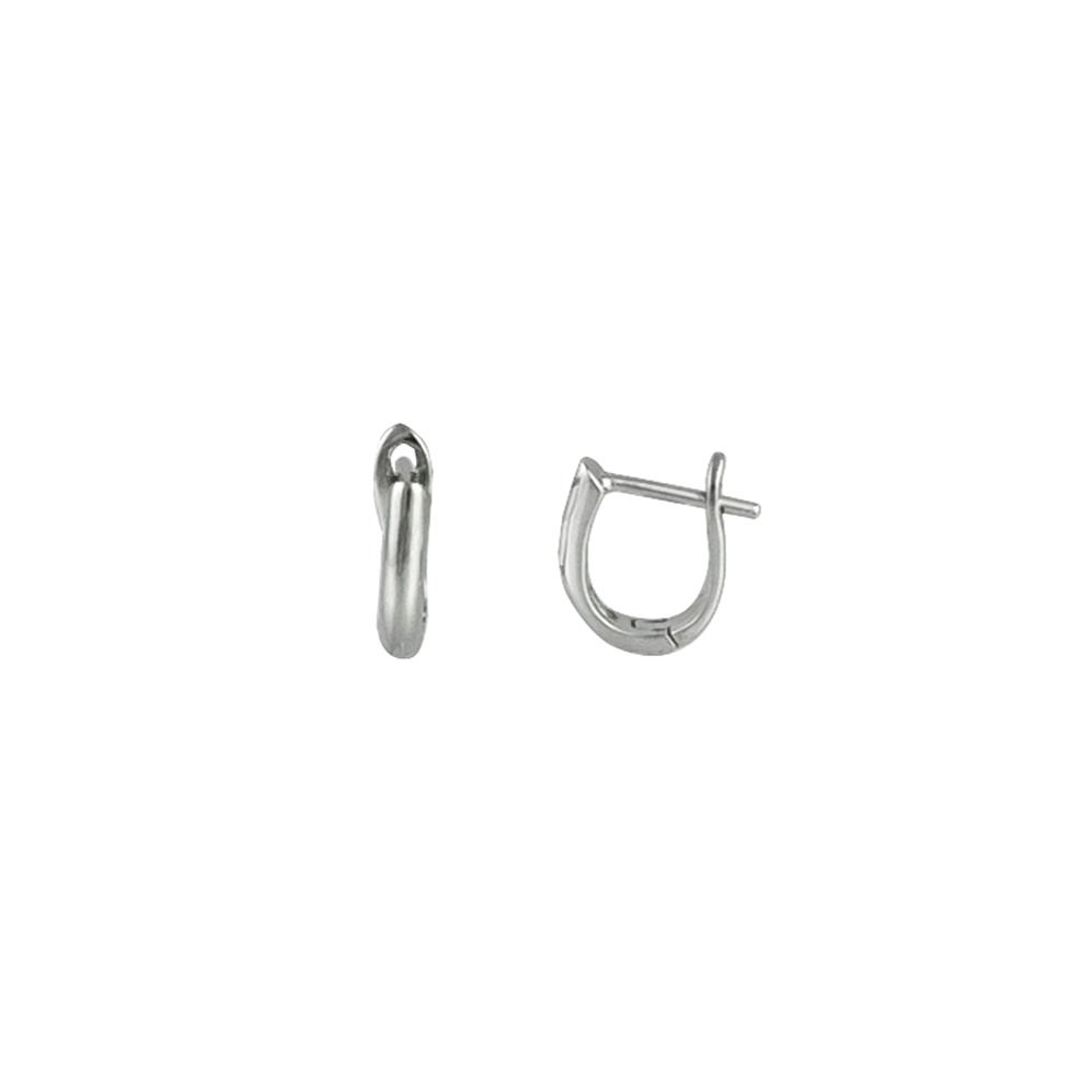Tiny Sterling Silver Hoop Earrings