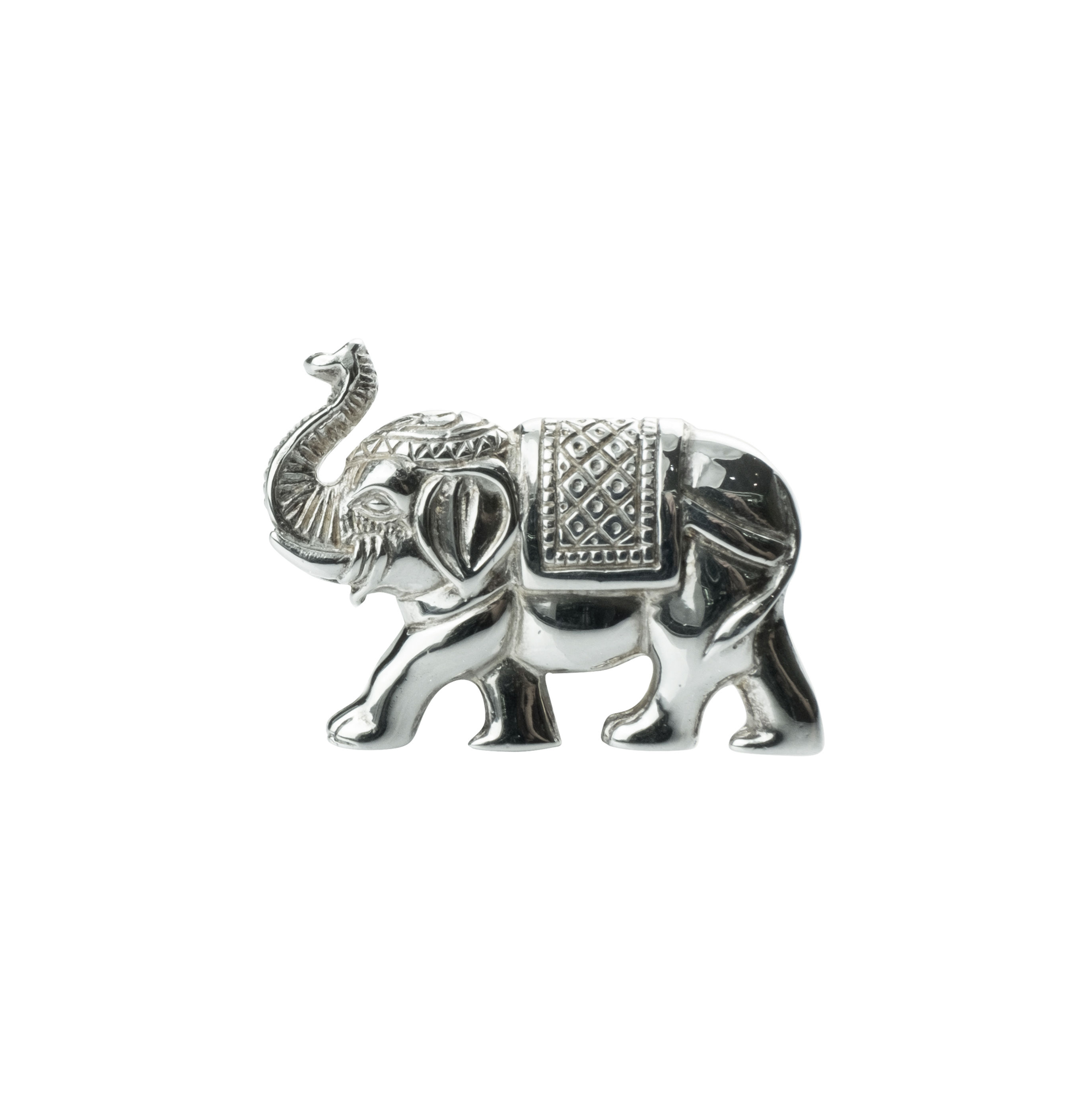 Sterling Silver Elephant Pendant & Brooch