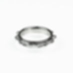 Thumbnail: Sterling Silver Spinning Rosary Ring