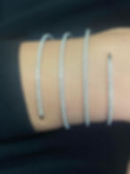 Thumbnail: Wrap Around 18k Gold Diamond Bracelet with 4.5 carat Natural Diamonds