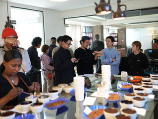 Daye Bensa Coffee でカッピングセッション