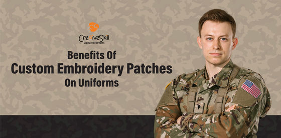 Whay Are The Benefits Of Custom Embroidery Patches On Uniforms?