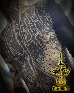 blackwork tattoo