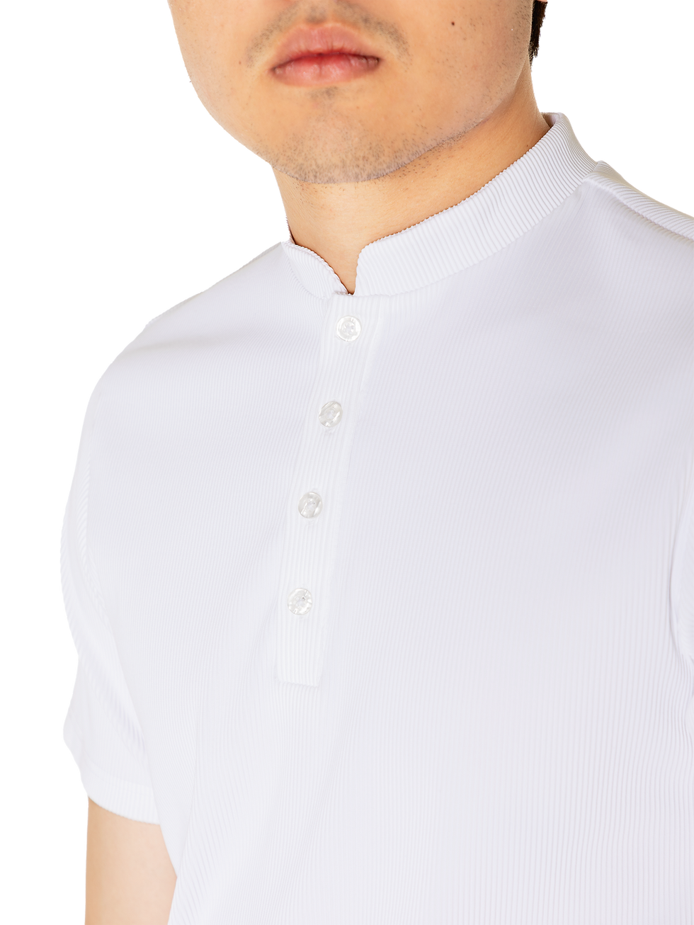 Thumbnail: Mao-Shirt White