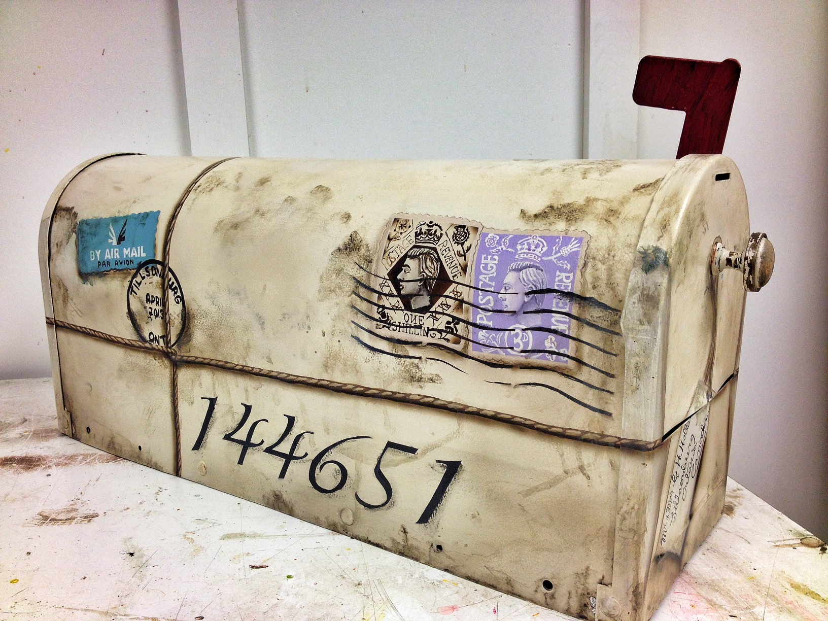 Vintage mailbox