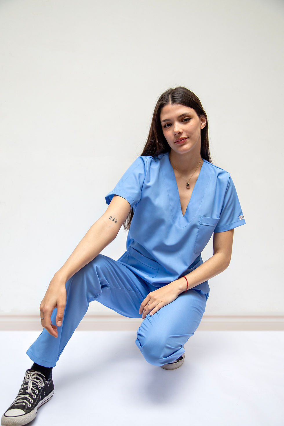 Miniatura: PANTALON COMBI CELESTE