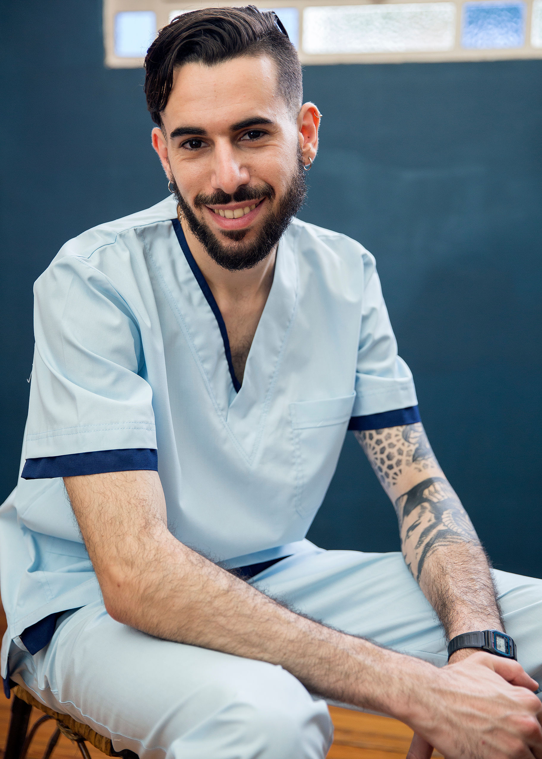 AMBO ANTURIO CELESTE