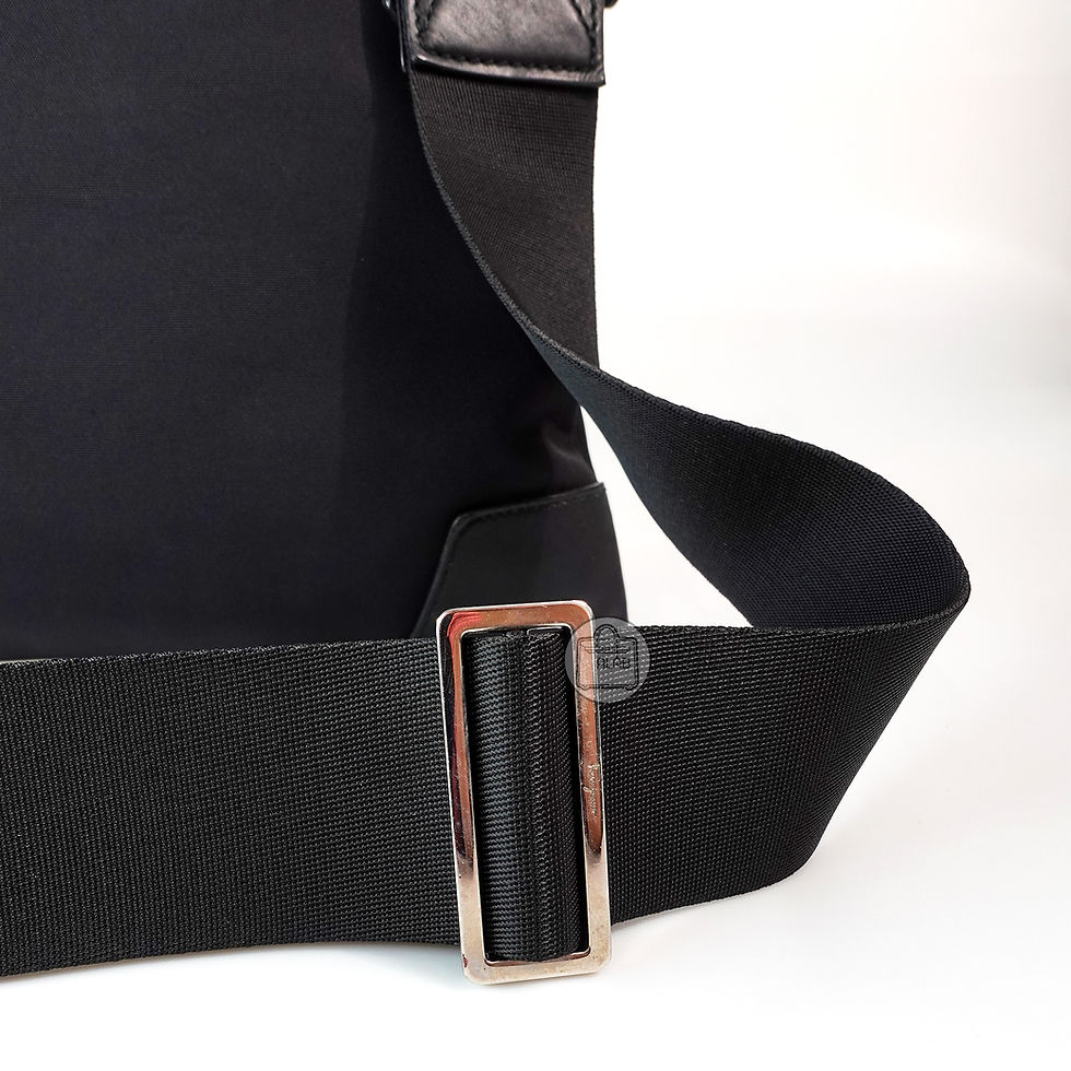 Hình thu nhỏ: Salvatore Ferragamo Black Cross Body Bag
