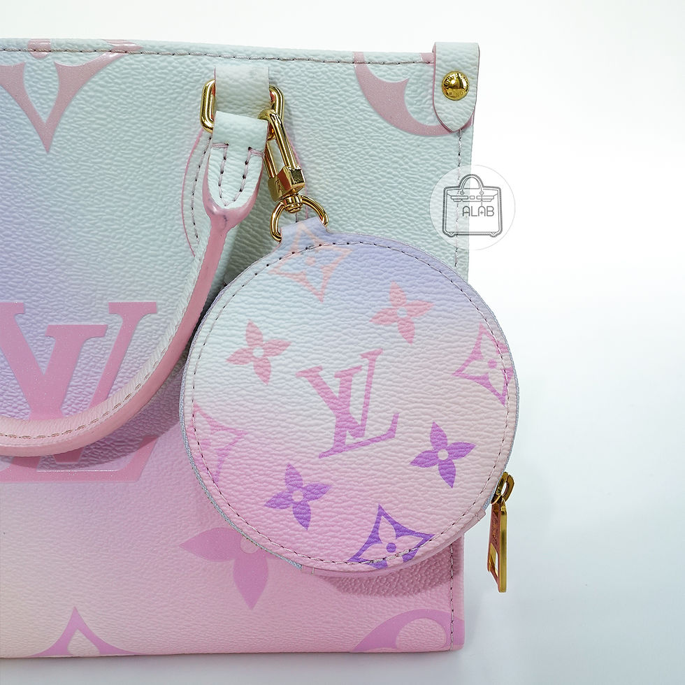 Hình thu nhỏ: Louis Vuitton Pink  Lavender Gradient Coated Canva Tote