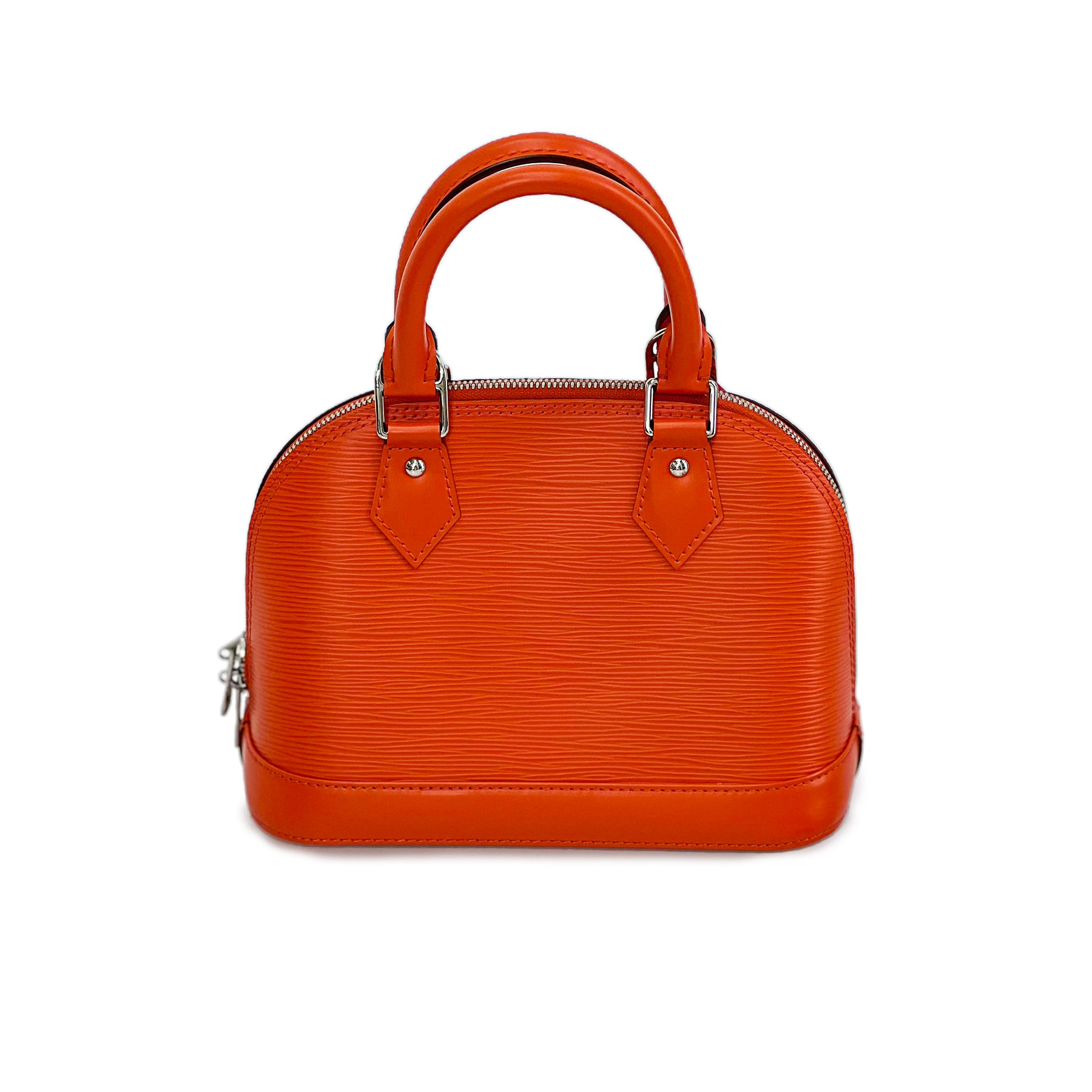 Louis Vuitton Orange Minnesota Epi Leather Alma