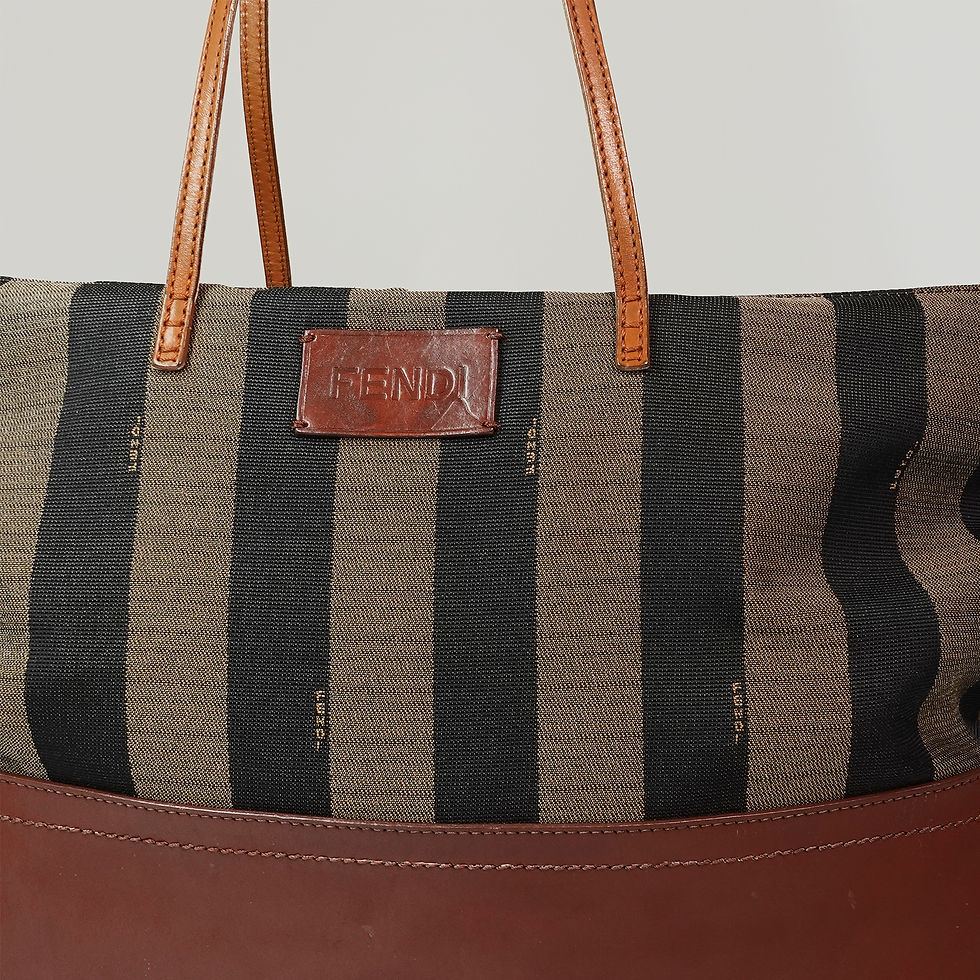 Thumbnail: Fendi Tote Bag Nâu