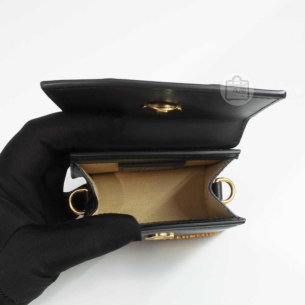 Hình thu nhỏ: Jacquemus Le Chiquito LES CLASSIQUES Signature leather mini handbag Đen