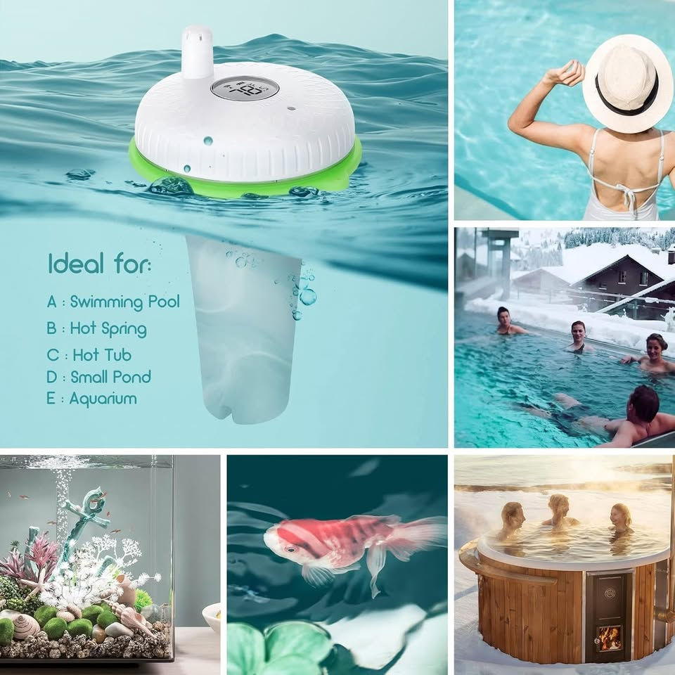 Thumbnail: Floating Pool Thermometer with IBS-M2 Wi-Fi
