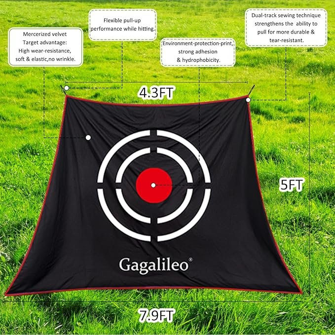 Thumbnail: Golf Nets Golf Practice Net Hitting Netting for Backyard Portable Driving Range