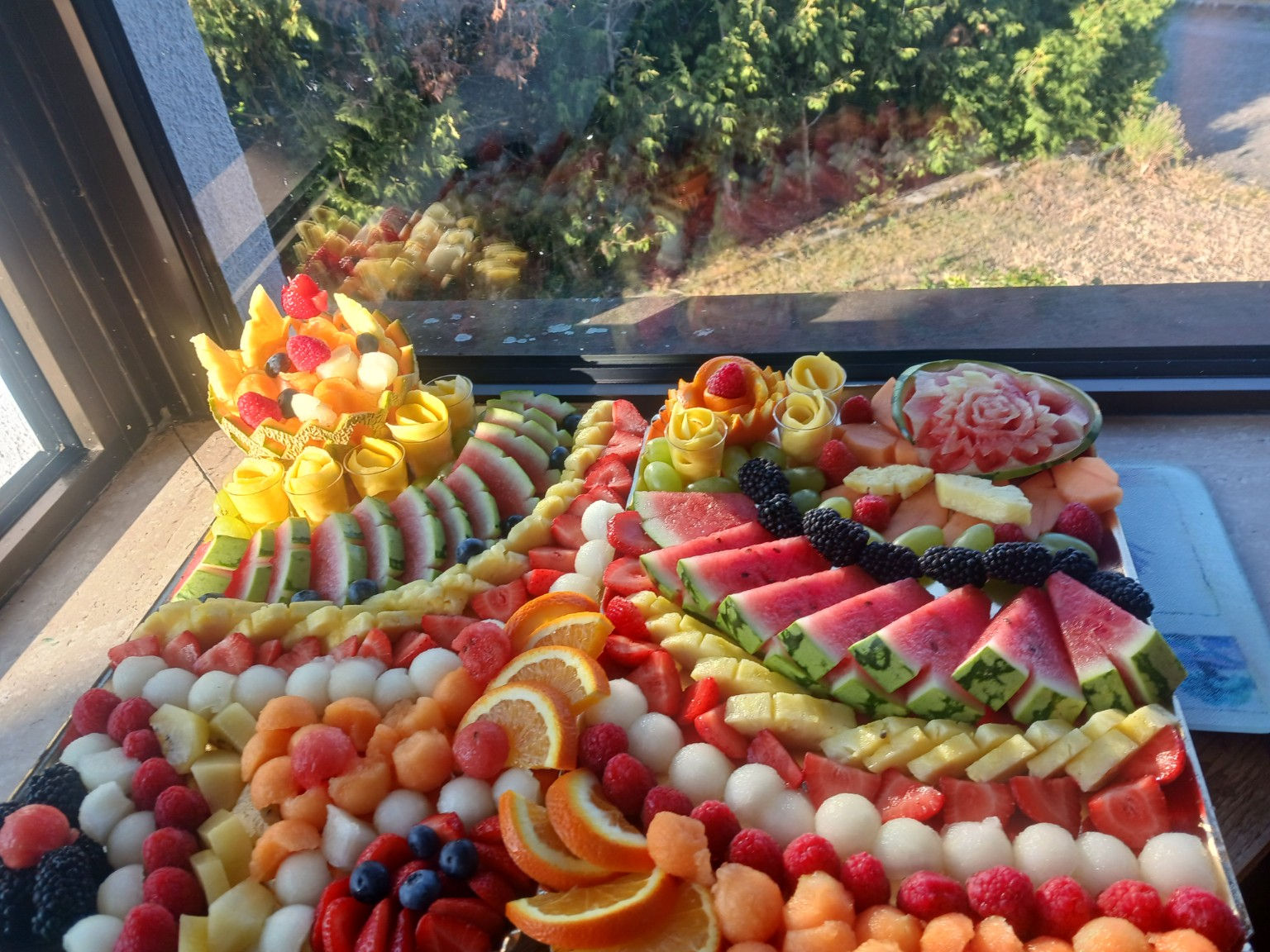 Plateau de fruits frais personnalisé Atelier Jessica