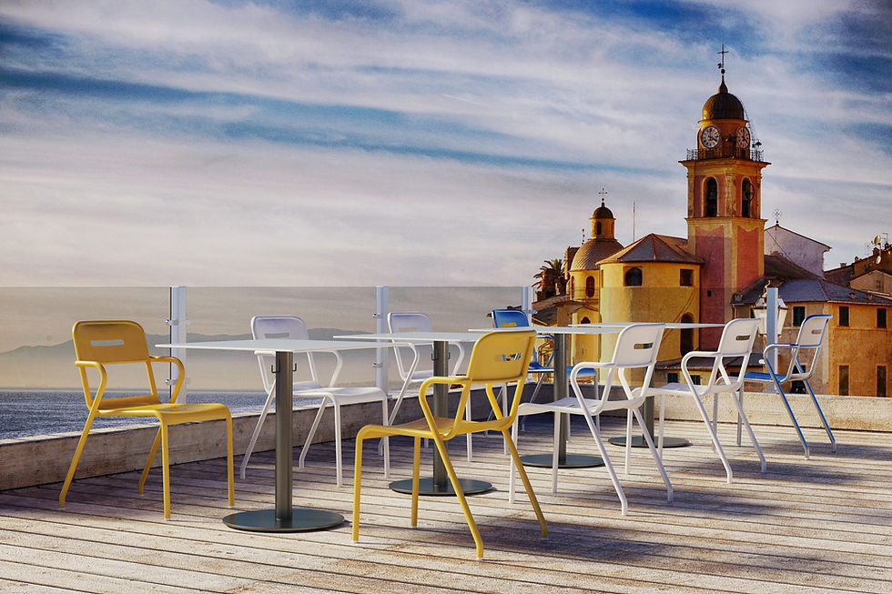 Thumbnail: Genoa Alu. Side Chair