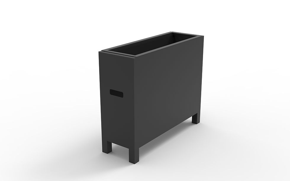 Thumbnail: Alu Planter 36x12x30