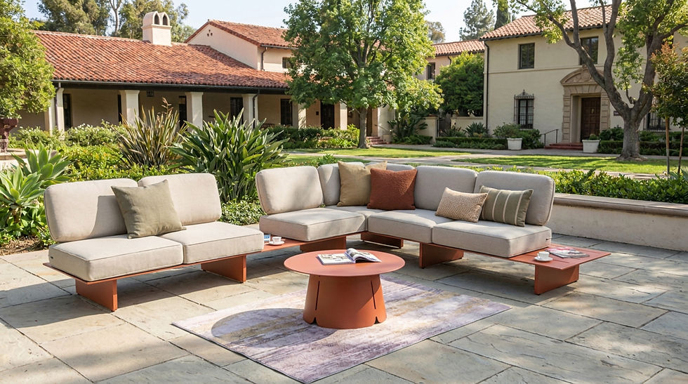 Thumbnail: Laxe Custom Aluminum Sectional