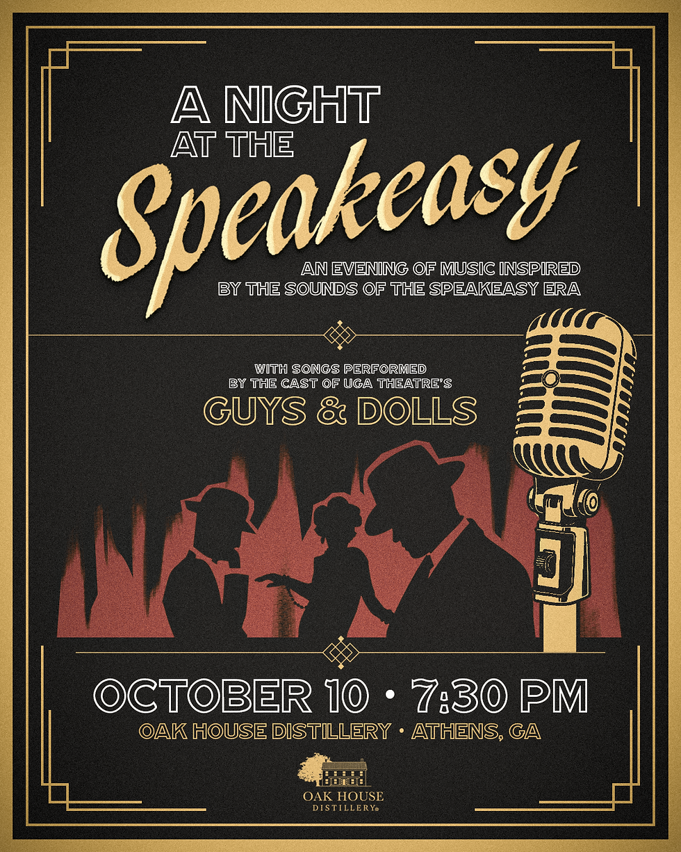 A Night at the Speakeasy - Guys and Dolls with the UGA Theater