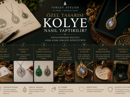 Özel Tasarım Kolye Nasıl Yaptırılır? Hayalinizdeki Kolyeyi Adım Adım Gerçeğe Dönüştürün