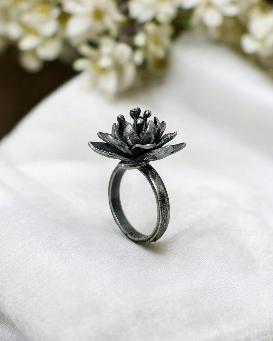 ForestAtelier-Lotus Çiçeği Yüzük 1-4