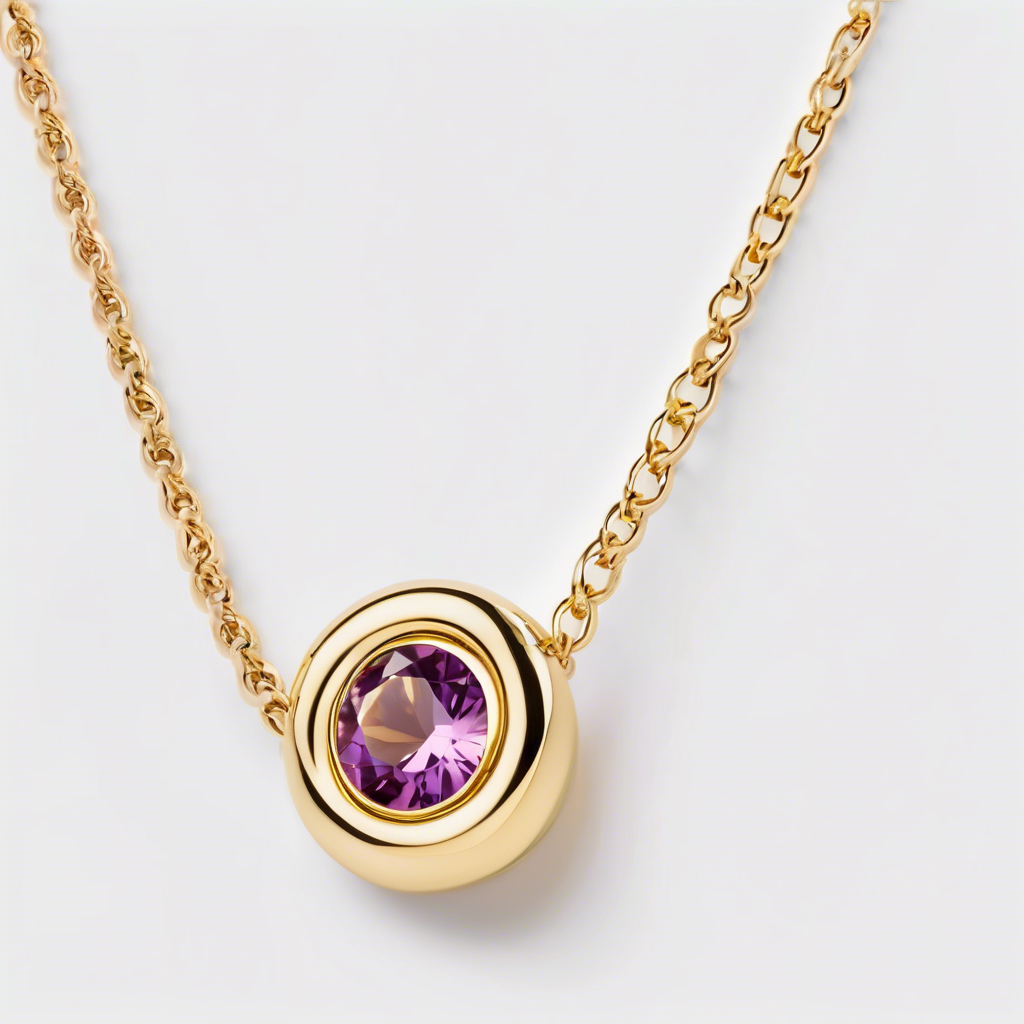 Colar de Corrente Dourada