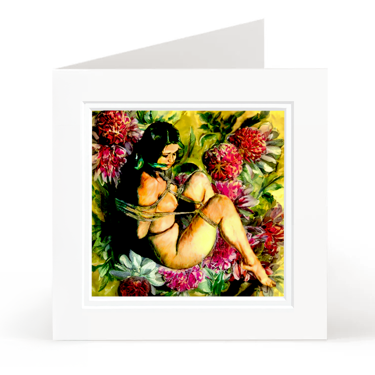Sub in Rope Adult Art Card
