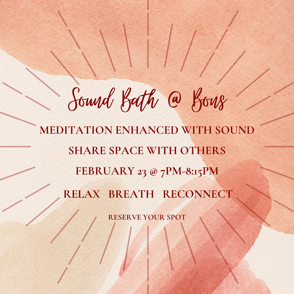 Weekly Sound Bath