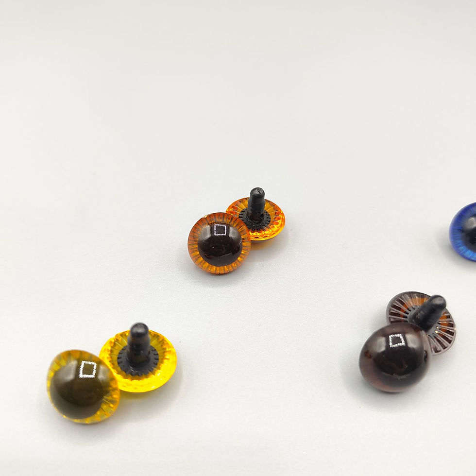 Miniature : Yeux de sécurité couleur 15 à 19 mm