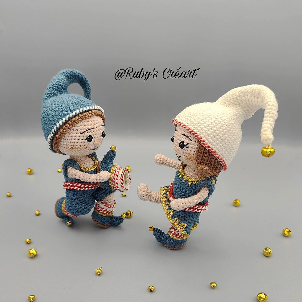 Thumbnail: Tutoriel au crochet les enfants de Noel